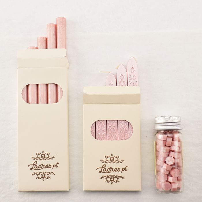 www.lacres.pt | Temos disponível Lacre Rosa Claro - 38 Visite-nos!